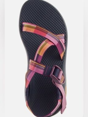 Chaco Z/1 Classic Errorweave Navy Multi Strap Outdoor Sandal w LUVSEAT Footbed